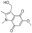 3-(hydroxymethyl)-5-methoxy-1,2-dimethyl-1H-indole-4,7-dione CAS#: 161518-24-7