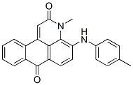 3-methyl-4-[(4-methylphenyl)amino]-3H-dibenz[f,ij]isoquinoline-2,7-dione CAS#: 40278-81-7