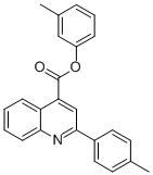3-methylphenyl 2-(4-methylphenyl)-4-quinolinecarboxylate CAS#: 355433-57-7