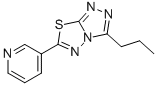 3-propyl-6-(3-pyridinyl)[1,2,4]triazolo[3,4-b][1,3,4]thiadiazole CAS#: 151297-69-7