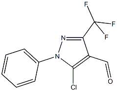3-trifluoromethyl-1-phenyl-1H-5-chloropyrazole-4-carbaldehyde CAS#: 318288-78-7