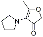 3(2H)-Furanone, 5-methyl-4-(1-pyrrolidinyl)- CAS#: 329769-49-5