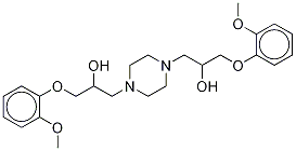 α,α'-Bis[(2-Methoxyphenoxy)Methyl]-1,4-piperazinediethanol CAS#: 333749-57-8