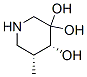 3,3,4-Piperidinetriol,5-methyl-,(4R,5R)-(9CI) CAS#: 355117-76-9
