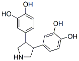3,4-Bis(3,4-dihydroxyphenyl)pyrrolidine CAS#: 150009-16-8
