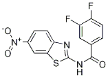 3,4-Difluoro-N-(6-nitro-2-benzothiazolyl)benzaMide CAS#: 313222-96-7