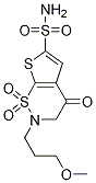 3,4-Dihydro-2-(3-methoxypropyl)-4-oxo-2H-thieno[3,2-e]-1,2-thiazine-6-sulfonamide 1,1-dioxide CAS#: 154127-41-0