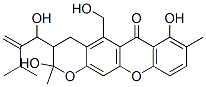3,4-Dihydro-2,7-dihydroxy-5-hydroxymethyl-3-(1-hydroxy-3-methyl-2-methylenebutyl)-2,8-dimethyl-2H,6H-pyrano[3,2-b]xanthen-6-one CAS#: 40522-69-8