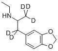 (+/-)-3,4-METHYLENEDIOXYETHYLAMPHETAMINE-D5 CAS#: 160227-43-0
