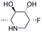 3,4-Piperidinediol,5-fluoro-2-methyl-,[2R-(2alpha,3beta,4alpha,5alpha)]-(9CI) CAS#: 147006-75-5