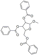 (3,4-dibenzoyloxy-5-methoxy-oxolan-2-yl)methyl benzoate CAS#: 42793-97-5
