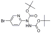 bis(1,1-dimethylethyl) 1-(5-bromo-2-pyridyl)hydrazine-1,2-dicarboxylate CAS#: 342635-34-1
