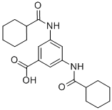 3,5-BIS-(CYCLOHEXANECARBONYL-AMINO)-BENZOIC ACID CAS#: 337501-82-3