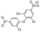 3,5-DICHLORO-4-(2-CHLORO-4-NITROPHENOXY)BENZENE-1-SULFONYL CHLORIDE CAS#: 175135-06-5