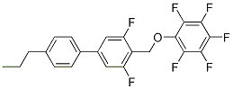 3,5-DIFLUORO-4-[DIFLUORO(3,4,5-TRIFLUOROPHENOXY) METHYL]-4'-PROPYL-1,1'-BIPHENYL. CAS#: 337456-92-5