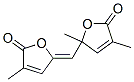 3,5-Dimethyl-5-[[(2Z)-4-methyl-5-oxofuran-2(5H)-ylidene]methyl]-2(5H)-furanone CAS#: 41763-40-0