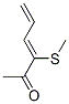 3,5-Hexadien-2-one, 3-(methylthio)-, (Z)- (9CI) CAS#: 171084-03-0