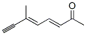 3,5-Octadien-7-yn-2-one, 6-methyl- (9CI) CAS#: 151072-44-5