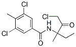 3,5-dichloro-N-(1-chloro-3-methyl-2-oxo-pentan-3-yl)-4-methyl-benzamide CAS#: 160171-18-6