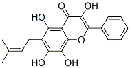 3,5,7,8-Tetrahydroxy-6-(3-methyl-2-butenyl)-2-phenyl-4H-1-benzopyran-4-one CAS#: 40451-44-3