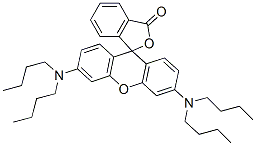 3',6'-Bis(dibutylamino)spiro[phthalide-3,9'-[9H]xanthene] CAS#: 41130-62-5