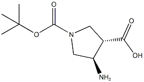 TRANS-4-AMINO-1-BOC-PYRROLIDINE-3-CARBOXYLIC ACID CAS#: 369623-85-8
