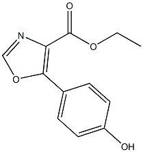 5-(4-HYDROXY-PHENYL)-OXAZOLE-4-CARBOXYLIC ACID ETHYL ESTER CAS#: 391248-24-1