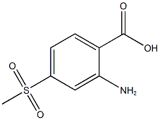 2-AMINO-4-(METHYLSULFONYL)BENZOICACID CAS#: 393085-45-5