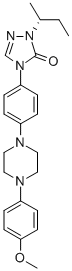 3H-1,2,4-TRIAZOL-3-ONE, 2,4-DIHYDRO-4-[4-[4-(4-METHOXYPHENYL)-1-PIPERAZINYL]PHENYL]-2-(1-METHYLPROPYL)-, (R)- CAS#: 149809-44-9