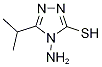 3H-1,2,4-Triazole-3-thione,4-amino-2,4-dihydro-5-(1-methylethyl)-(9CI) CAS#: 154200-56-3
