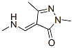 3H-Pyrazol-3-one,  2,4-dihydro-2,5-dimethyl-4-[(methylamino)methylene]- CAS#: 41106-20-1