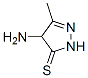 3H-Pyrazole-3-thione, 4-amino-2,4-dihydro-5-methyl- (9CI) CAS#: 337469-56-4