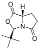 (3R,7aS)-3-tert-butyldihydropyrrolo[1,2-c]oxazole-1,5(3H,6H)-dione CAS#: 171284-84-7