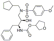 [(3S)-oxolan-3-yl] N-[(2S,3R)-4-[cyclopentylmethyl-(4-methoxyphenyl)su lfonyl-amino]-3-hydroxy-1-phenyl-butan-2-yl]carbamate CAS#: 160231-42-5
