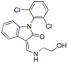 (3Z)-1-(2,6-dichlorophenyl)-3-[(2-hydroxyethylamino)methylidene]indol- 2-one CAS#: 172371-95-8