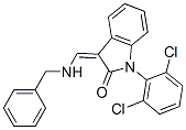 (3Z)-3-[(benzylamino)methylidene]-1-(2,6-dichlorophenyl)indol-2-one CAS#: 172371-92-5