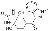 3a,7a-dihydroxy-5-(1-methyl-1H-indole-3-carbonyl)-hexahydro-1H-benzo[d]imidazol-2(3H)-one CAS#: 171967-74-1