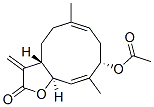 (3aS,6E,9S,10E,11aR)-9-Acetoxy-3a,4,5,8,9,11a-hexahydro-6,10-dimethyl-3-methylenecyclodeca[b]furan-2(3H)-one CAS#: 41743-61-7