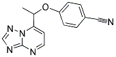 4-(1-[1,2,4]TRIAZOLO[1,5-A]PYRIMIDIN-7-YLETHOXY)BENZENECARBONITRILE CAS#: 165383-21-1