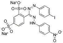 4-[1-(4-IODOPHENYL)-5-(4-NITROPHENYL)-FORMAZ-3-YL]-1,3-BENZENE DISULFONATE, DISODIUM SALT CAS#: 150849-53-9