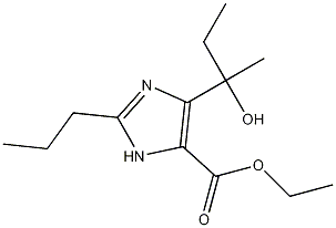 4-(1-Hydroxy-1-methylpropyl)-2-propyl-1H-Imidazole-5-carboxylic acidethylester CAS#: 172875-53-5