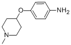 (4-[(1-METHYLPIPERIDIN-4-YL)OXY]PHENYL)AMINE CAS#: 358789-72-7