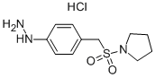4-(1-Pyrrolidinylsulforylmenthyl)phenylhydrazine hydrochloride CAS#: 334981-11-2