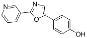 4-[2-(3-Pyridinyl)-5-oxazolyl]phenol CAS#: 4210-82-6
