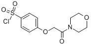 4-[2-(4-MORPHOLINYL)-2-OXOETHOXY]-BENZENESULFONYL CHLORIDE CAS#: 167404-10-6