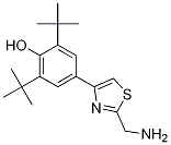 4-[2-(AMinoMethyl)thiazol-4-yl]-2,6-di-tert-butylphenol CAS#: 335242-75-6