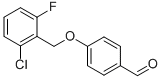 4-(2-CHLORO-6-FLUOROBENZYLOXY)BENZALDEHYDE CAS#: 172932-10-4