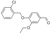 4-[(2-CHLOROBENZYL)OXY]-3-ETHOXYBENZALDEHYDE CAS#: 325856-53-9
