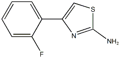 4-(2-Fluoro-phenyl)-thiazol- 2-ylamine CAS#: 145029-82-9