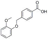 4-(2-METHOXYPHENOXYMETHYL)BENZOIC ACID CAS#: 149288-68-6